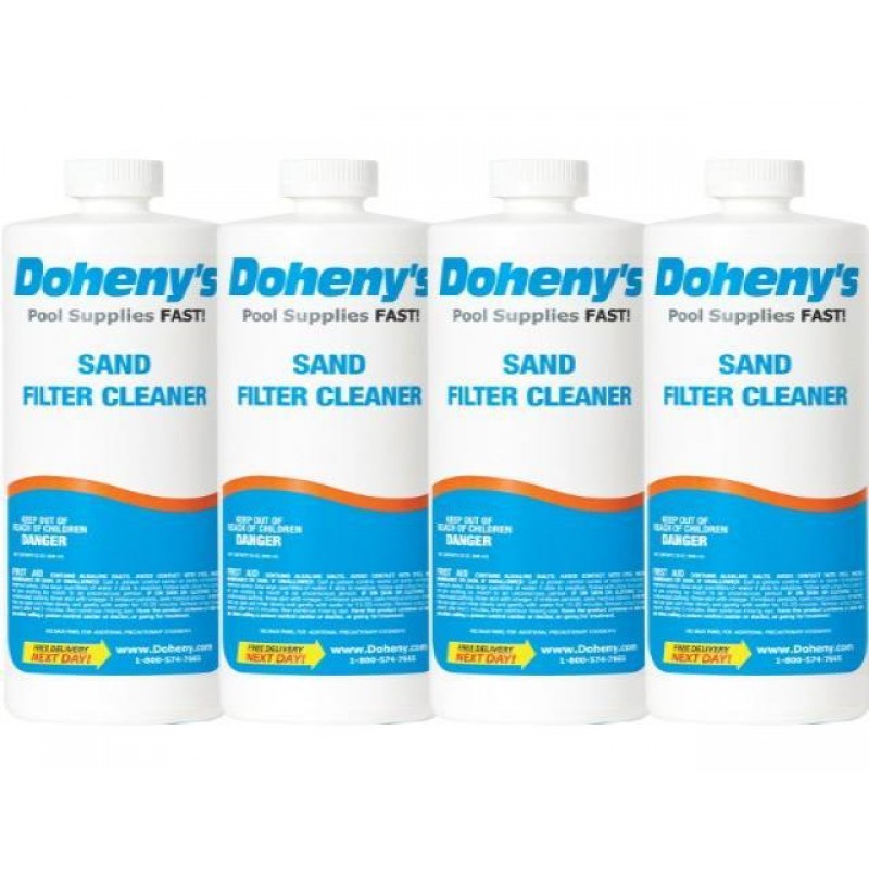 Doheny's Sand Filter Cleaner (4 x 1 Qt.)