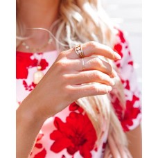 Bracha - Margot Baguette Ring