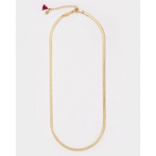 Shashi - Minimal Herringbone Necklace