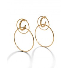 Kara Double Hoop Earrings