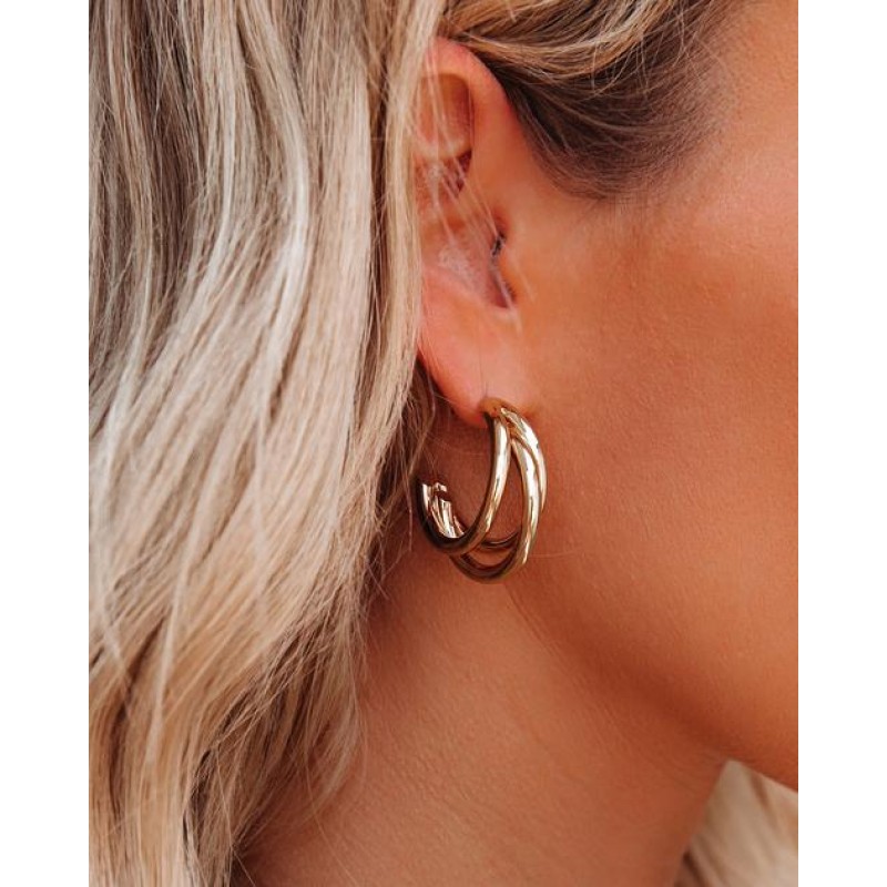 Jonesy Wood - Beatrix Hoop Earrings