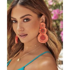 Bliss Fringe Statement Earrings