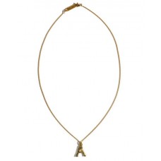 Marrin Costello - Bamboo Initial Pendant Necklace